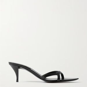 Saint Laurent Carla Leather Mules